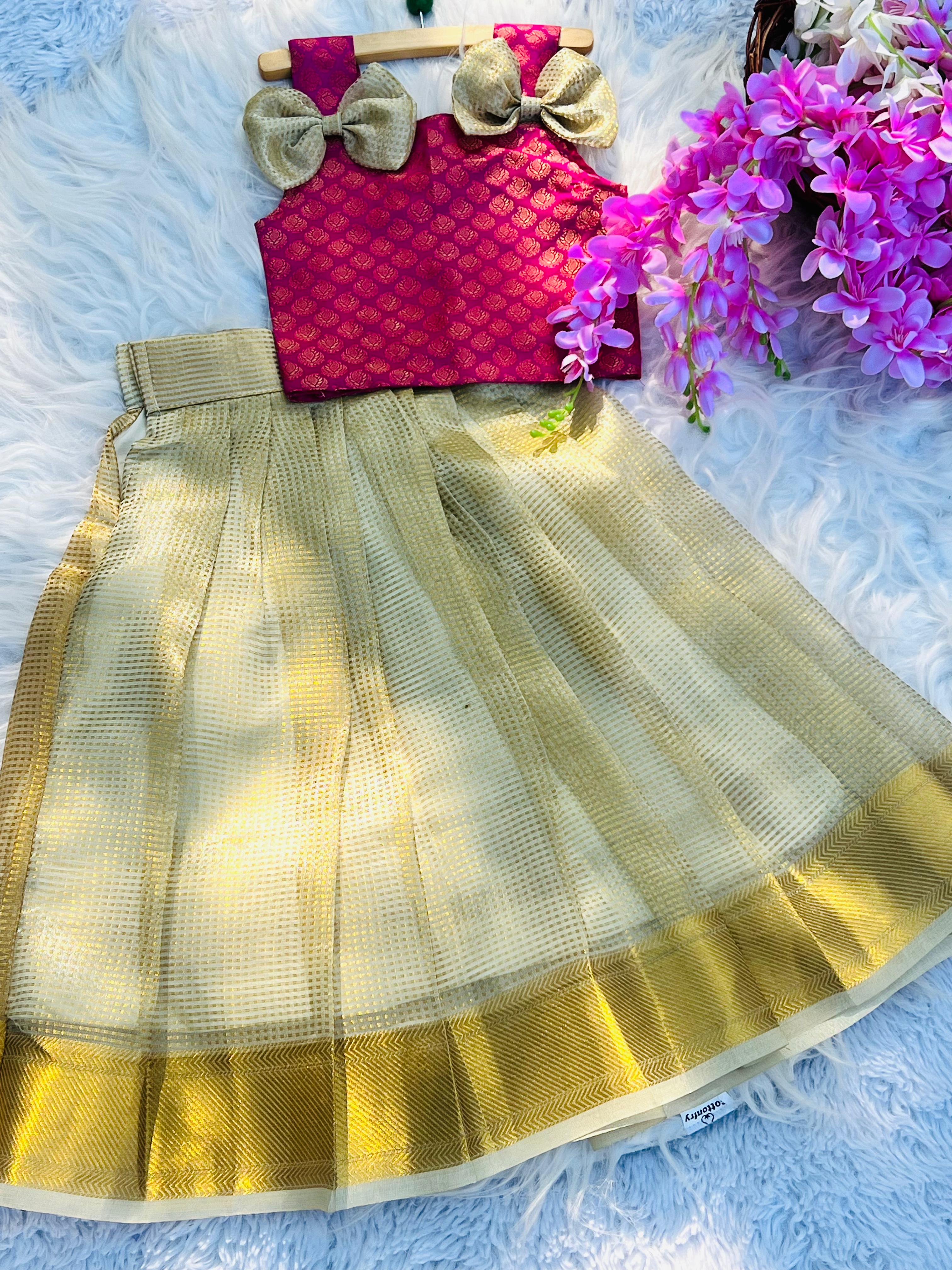 Inspired By Nayantara Kids Lahenga Choli