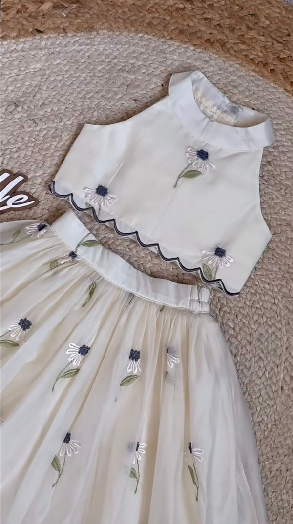 Premium Ethnic Collection: Pure Cora Cotton Lehenga Choli for Girls