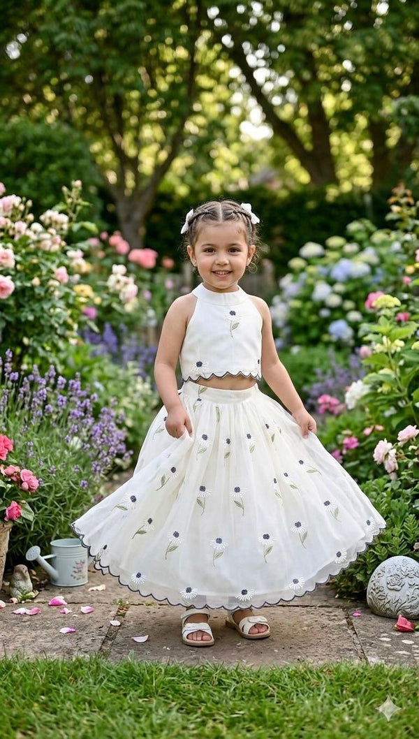 Premium Ethnic Collection: Pure Cora Cotton Lehenga Choli for Girls